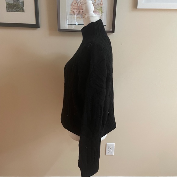 SYLVIE MOCK NECK CASHMERE SWEATER FROM NAKEDCASHMERE - Picture 8 of 13